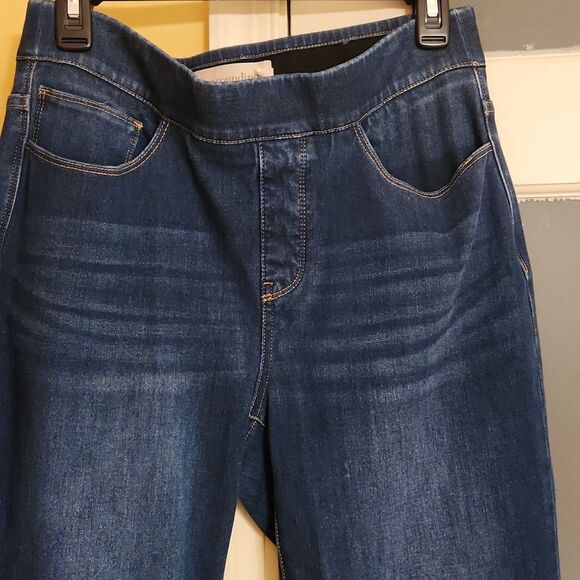 Soft Surroundings Women's Metro Pull-On Skinny Jeans Size M - Picture 2 of 7